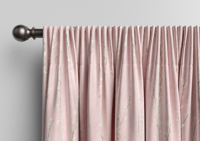 Willow Field, Precious Pink - Made to Measure Curtains - Image 9